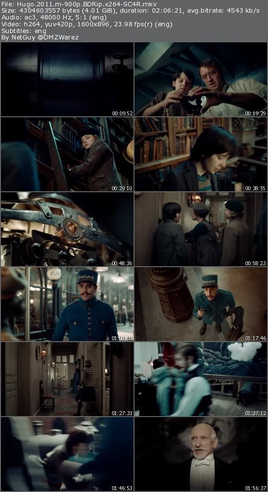 Hugo (2011) m-900p BDRip x264-SC4R Hugo (2011) m-900p BDRip x264-SC4R