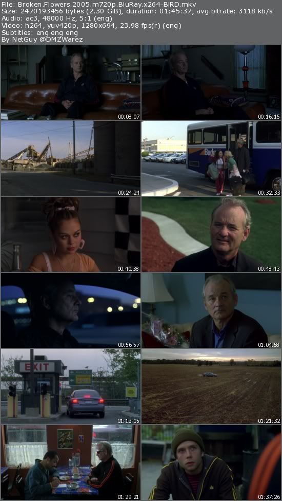 Broken Flowers (2005) m720p BluRay x264-BiRD Broken Flowers (2005) m720p BluRay x264-BiRD