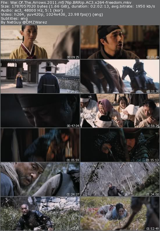 War Of The Arrows (2011) m576p BRRip AC3 x264-freedom War Of The Arrows (2011) m576p BRRip AC3 x264-freedom