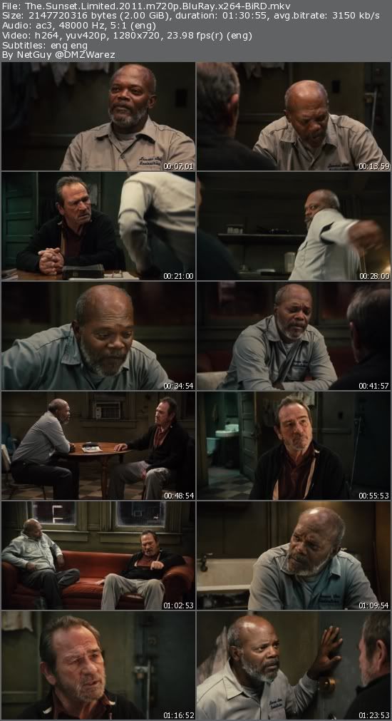 The Sunset Limited (2011) m720p BluRay x264-BiRD The Sunset Limited (2011) m720p BluRay x264-BiRD
