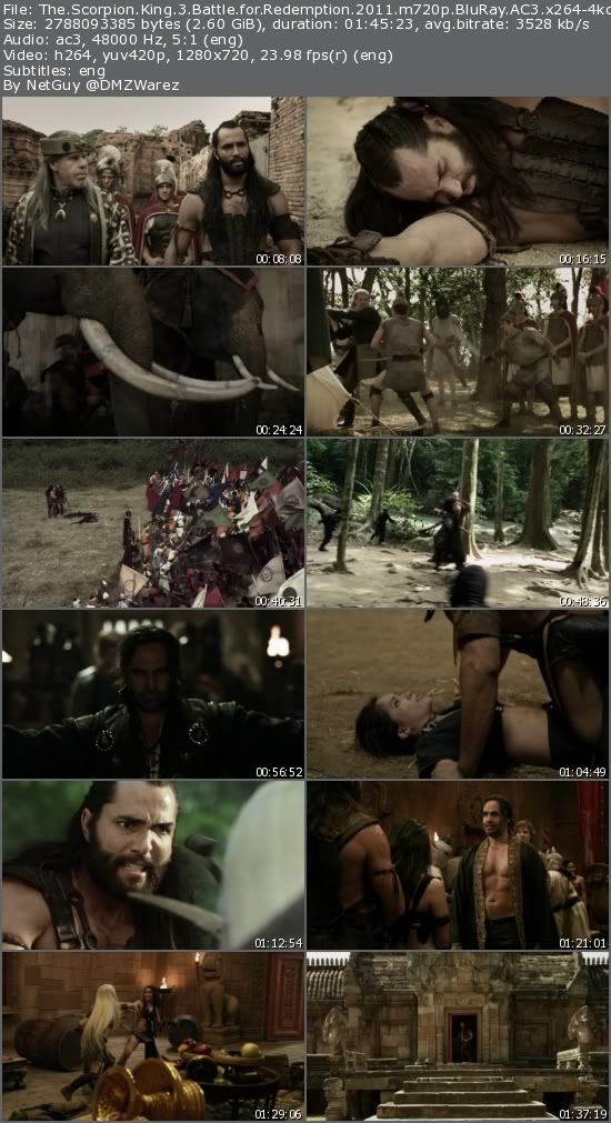 The Scorpion King 3: Battle for Redemption (2011) m720p BluRay AC3 x264... The Scorpion King 3: Battle for Redemption (2011) m720p BluRay AC3 x264...