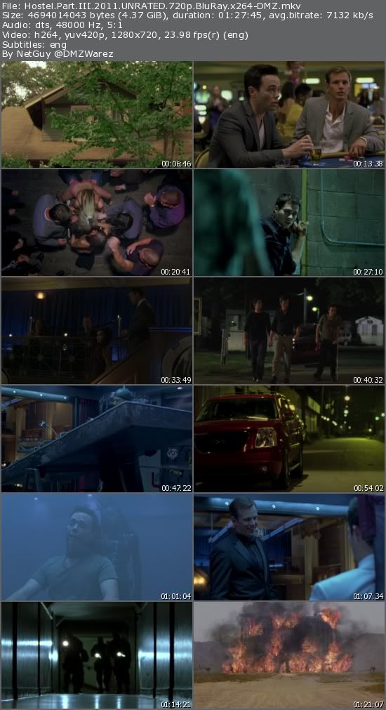 Hostel Part III (2011) UNRATED 720p BluRay x264-DMZ Hostel Part III (2011) UNRATED 720p BluRay x264-DMZ