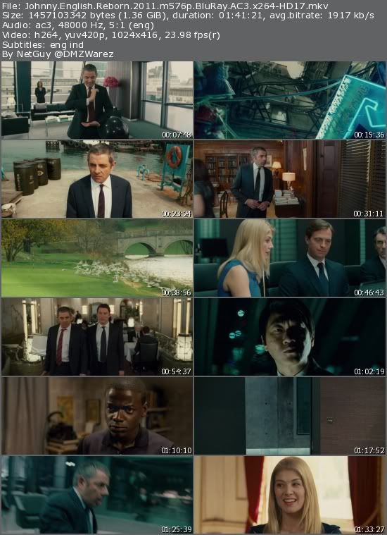 Johnny English Reborn (2011) m576p BluRay AC3 x264-HD17 Johnny English Reborn (2011) m576p BluRay AC3 x264-HD17