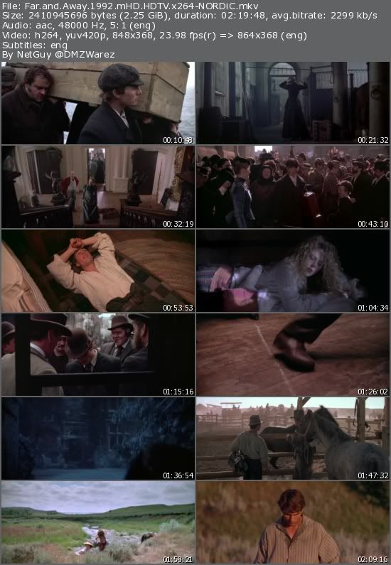 Far and Away (1992) mHD HDTV x264-NORDiC Far and Away (1992) mHD HDTV x264-NORDiC