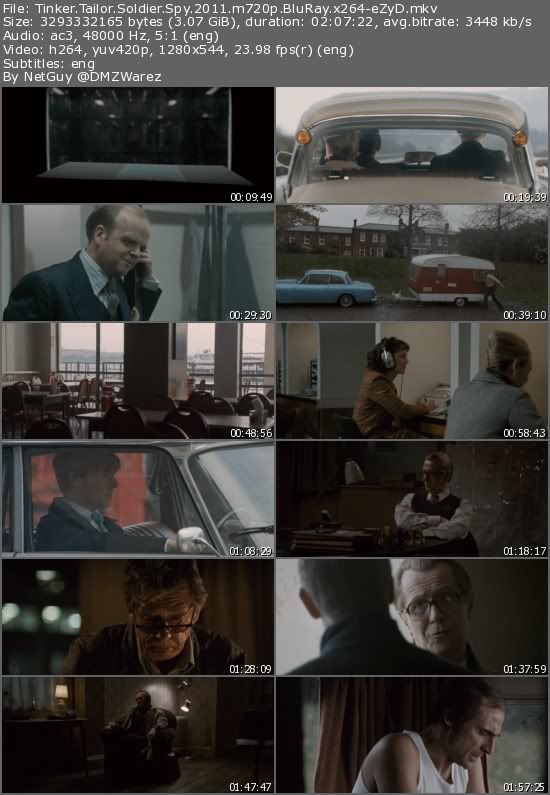Tinker Tailor Soldier Spy (2011) m720p BluRay x264-eZyD Tinker Tailor Soldier Spy (2011) m720p BluRay x264-eZyD
