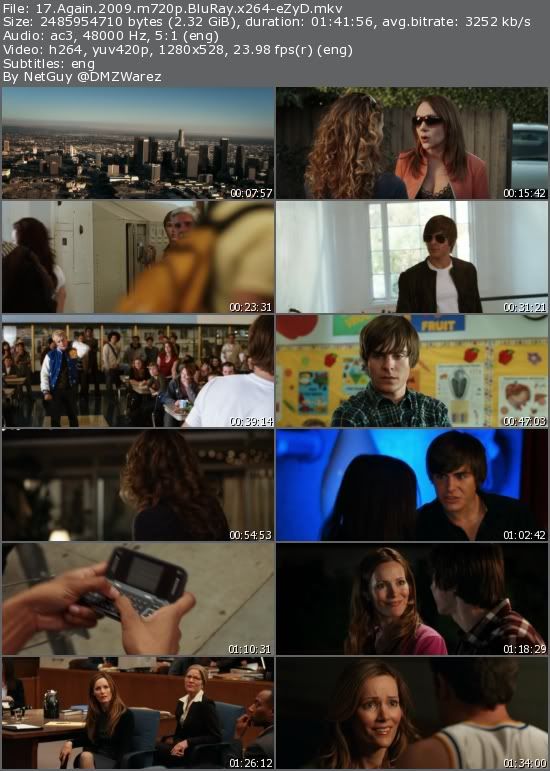 17 Again (2009) m720p BluRay x264-eZyD 17 Again (2009) m720p BluRay x264-eZyD