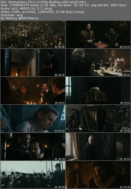 Anonymous (2011) m720p BluRay x264-eZyD Anonymous (2011) m720p BluRay x264-eZyD
