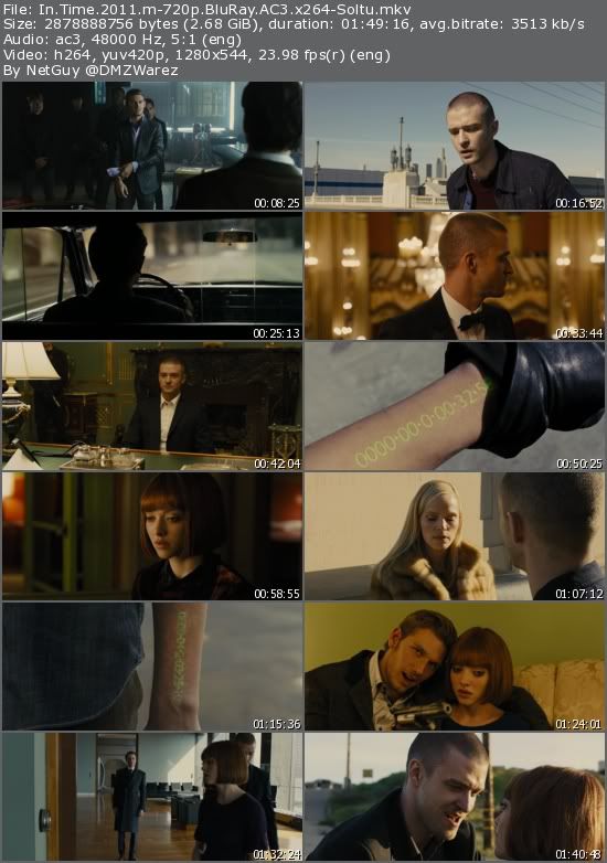 In Time (2011) m-720p BluRay AC3 x264-Soltu In Time (2011) m-720p BluRay AC3 x264-Soltu