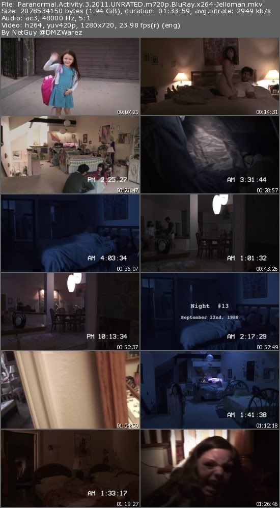 Paranormal Activity 3 (2011) UNRATED m720p BluRay x264-Jelloman Paranormal Activity 3 (2011) UNRATED m720p BluRay x264-Jelloman