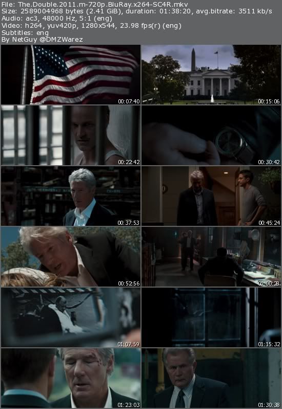 The Double (2011) m-720p BluRay x264-SC4R The Double (2011) m-720p BluRay x264-SC4R