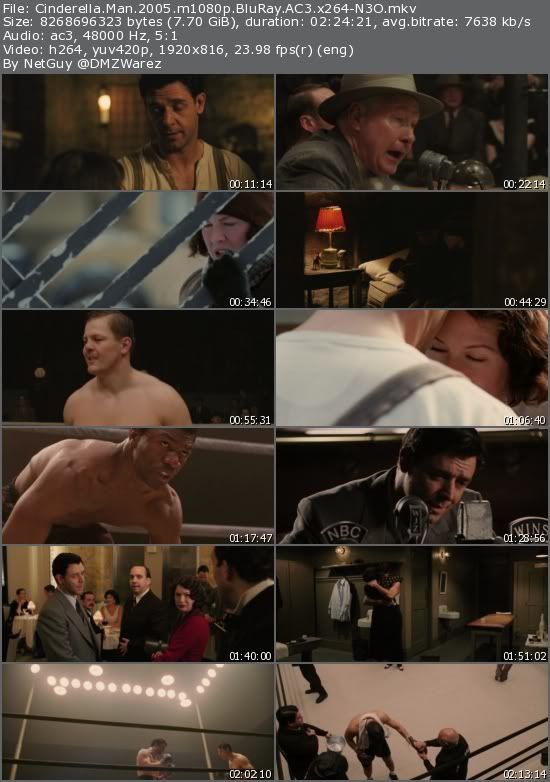 Cinderella Man (2005) m1080p BluRay AC3 x264-N3O Cinderella Man (2005) m1080p BluRay AC3 x264-N3O