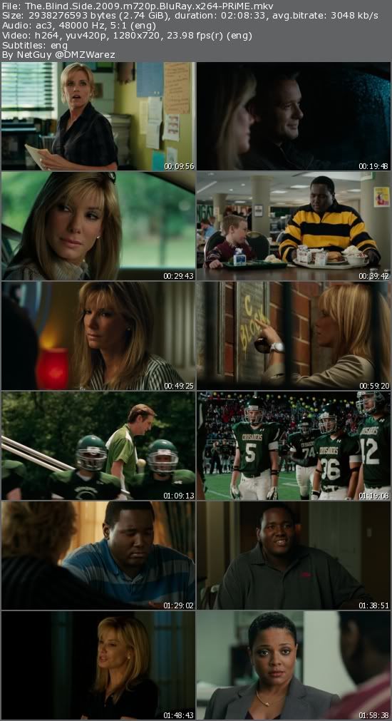 The Blind Side (2009) m720p BluRay x264-PRiME The Blind Side (2009) m720p BluRay x264-PRiME