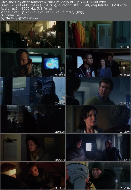 The Day After Tomorrow (2004) m-720p BDRip x264-SC4R The Day After Tomorrow (2004) m-720p BDRip x264-SC4R