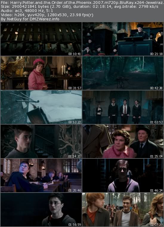 Harry Potter and the Order of the Phoenix (2007) m720p BluRay x264-Jewelraz Harry Potter and the Order of the Phoenix (2007) m720p BluRay x264-Jewelraz