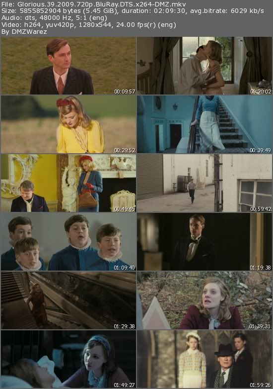 Glorious 39 (2009) 720p BluRay DTS x264-DMZ Glorious 39 (2009) 720p BluRay DTS x264-DMZ
