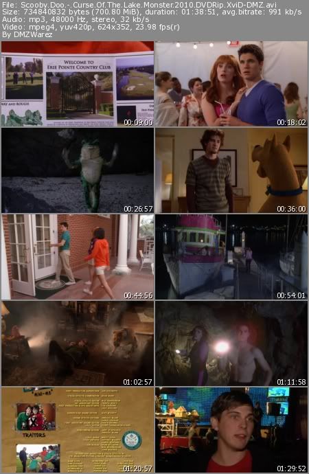 Scooby Doo - Curse Of The Lake Monster (2010) DVDRip XviD-DMZ Scooby Doo - Curse Of The Lake Monster (2010) DVDRip XviD-DMZ