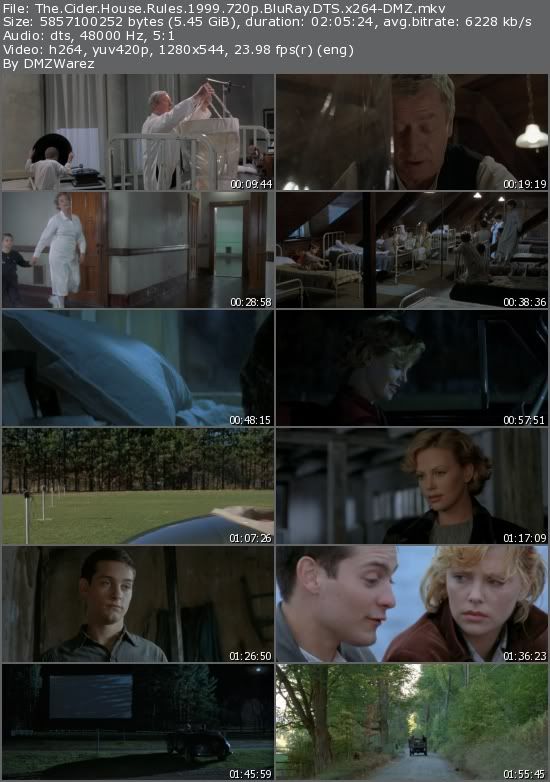 The Cider House Rules (1999) 720p BluRay DTS x264-DMZ The Cider House Rules (1999) 720p BluRay DTS x264-DMZ