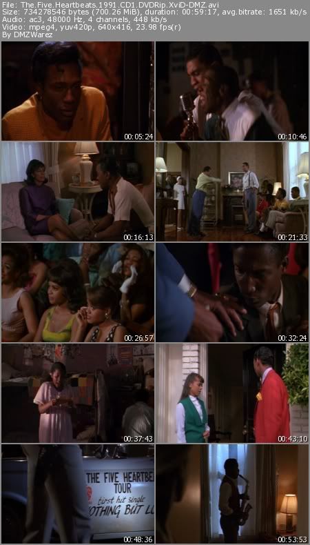 The Five Heartbeats (1991) DVDRip XviD-DMZ The Five Heartbeats (1991) DVDRip XviD-DMZ