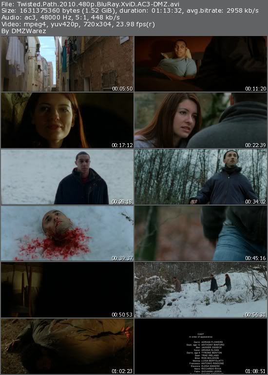 Twisted Path (2010) 480p BluRay XviD AC3-DMZ Twisted Path (2010) 480p BluRay XviD AC3-DMZ