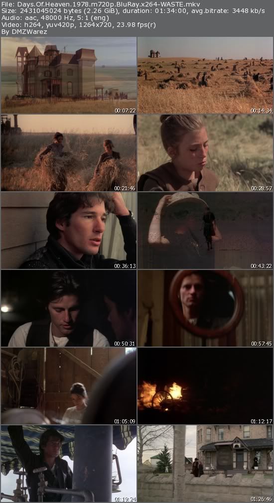 Days Of Heaven (1978) m720p BluRay x264-WASTE Days Of Heaven (1978) m720p BluRay x264-WASTE