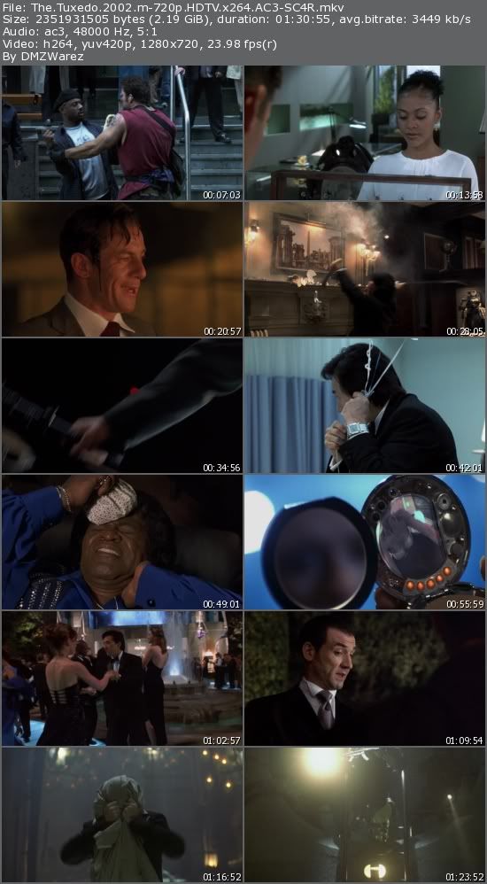 The Tuxedo (2002) m-720p HDTV x264 AC3-SC4R The Tuxedo (2002) m-720p HDTV x264 AC3-SC4R
