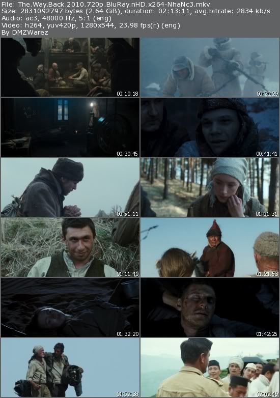 The Way Back (2010) 720p BluRay nHD x264-NhaNc3 The Way Back (2010) 720p BluRay nHD x264-NhaNc3