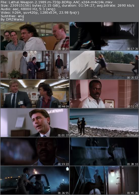 Lethal Weapon 2 (1989) m-720p BDRip AAC x264-m4c14k Lethal Weapon 2 (1989) m-720p BDRip AAC x264-m4c14k