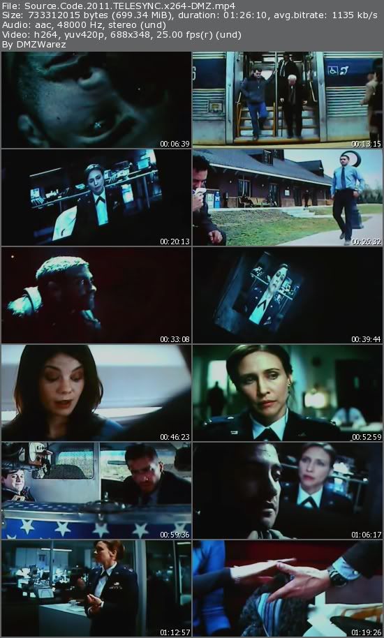 Source Code (2011) TELESYNC x264-DMZ Source Code (2011) TELESYNC x264-DMZ