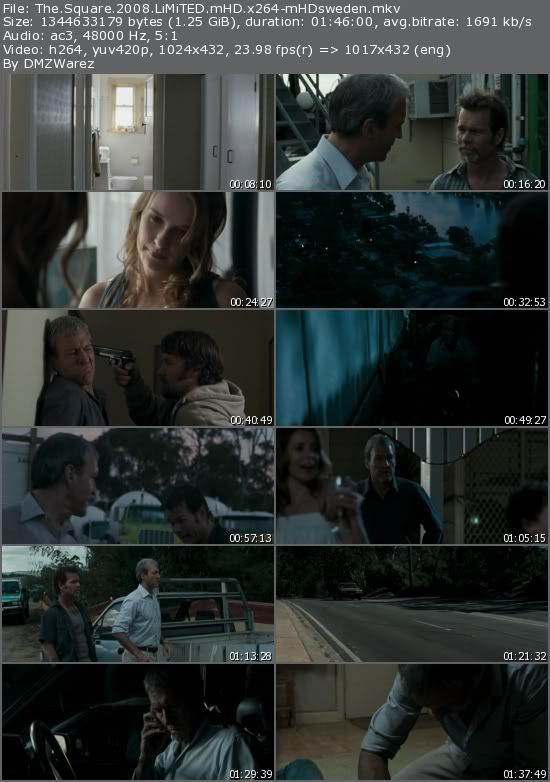 The Square (2008) LiMiTED mHD x264-mHDsweden The Square (2008) LiMiTED mHD x264-mHDsweden