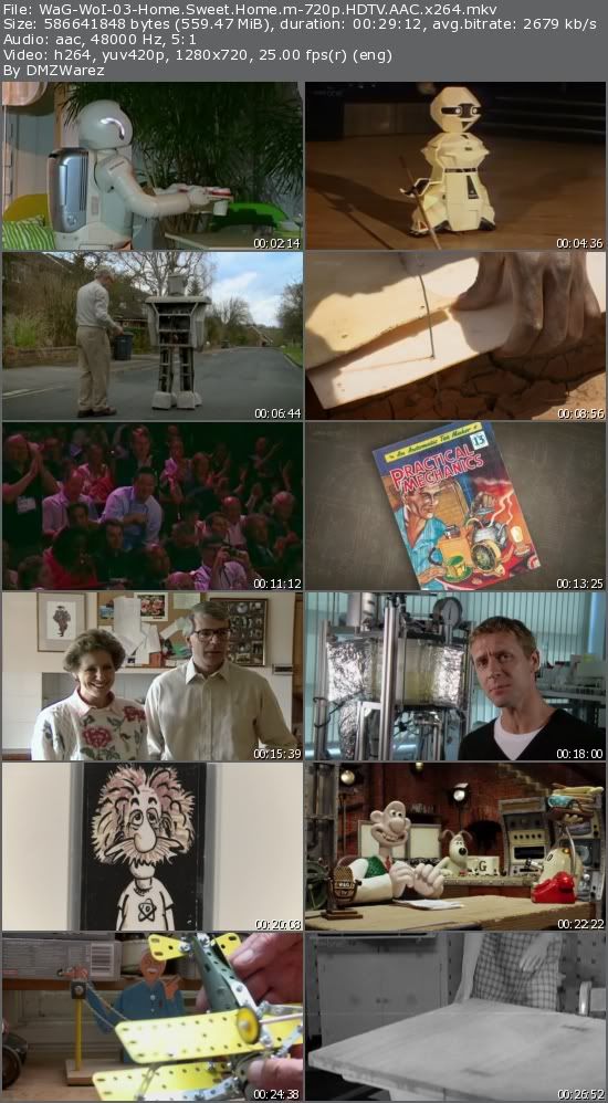 Wallace and Gromit's World of Invention (2010) m-720p HDTVRip AAC x264 - m4c14k Wallace and Gromit's World of Invention (2010) m-720p HDTVRip AAC x264 - m4c14k