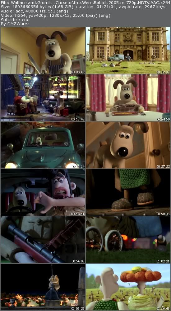 Wallace and Gromit: Curse of the Were Rabbit (2005) m-720p HDTV AAC x264-m4c14k Wallace and Gromit: Curse of the Were Rabbit (2005) m-720p HDTV AAC x264-m4c14k