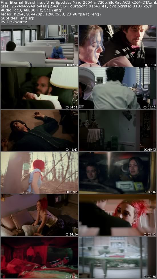 Eternal Sunshine of the Spotless Mind (2004) m720p BluRay AC3 x264-DTA Eternal Sunshine of the Spotless Mind (2004) m720p BluRay AC3 x264-DTA