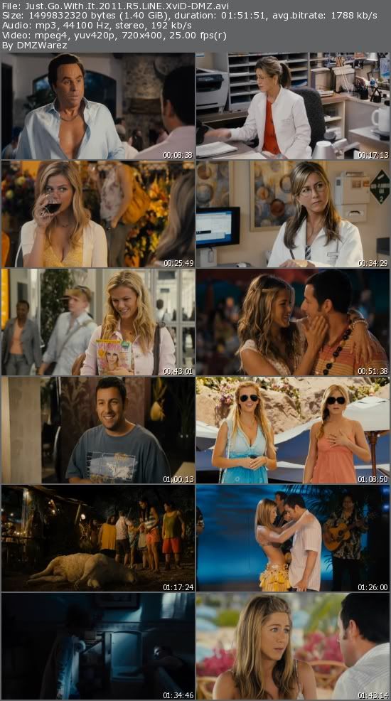 Just Go With It (2011) R5 LiNE XviD-DMZ Just Go With It (2011) R5 LiNE XviD-DMZ