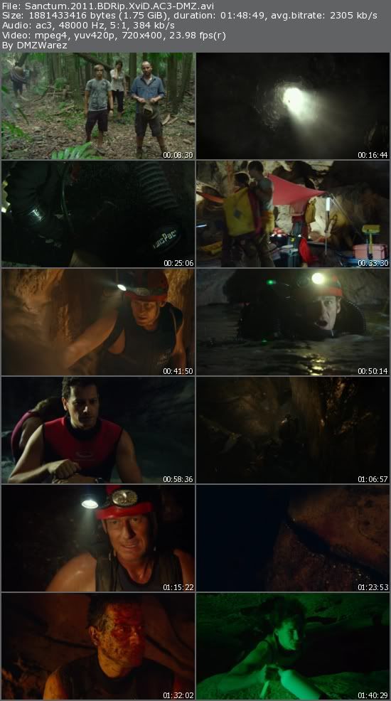 Sanctum (2011) BDRip XviD AC3-DMZ Sanctum (2011) BDRip XviD AC3-DMZ