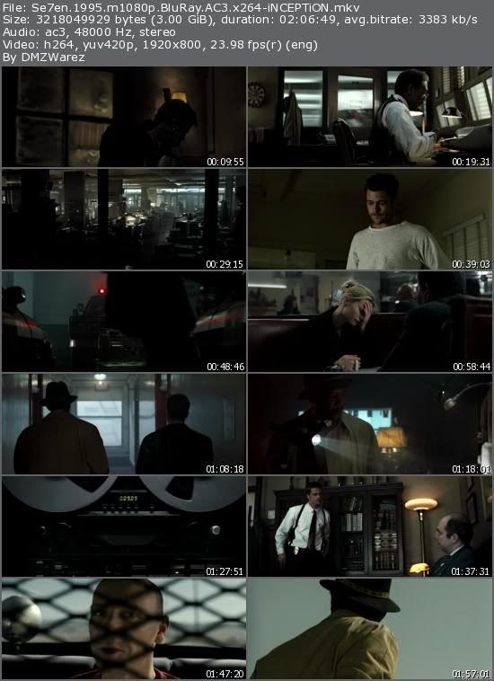 Se7en (1995) m1080p BluRay AC3 x264-iNCEPTiON Se7en (1995) m1080p BluRay AC3 x264-iNCEPTiON