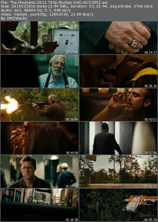 The Mechanic (2011) 720p BluRay XviD AC3-DMZ The Mechanic (2011) 720p BluRay XviD AC3-DMZ