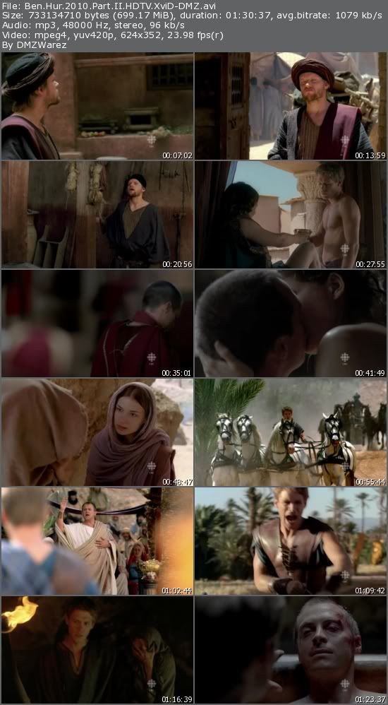 Ben Hur (2010) Part I-II HDTV XviD-DMZ Ben Hur (2010) Part I-II HDTV XviD-DMZ