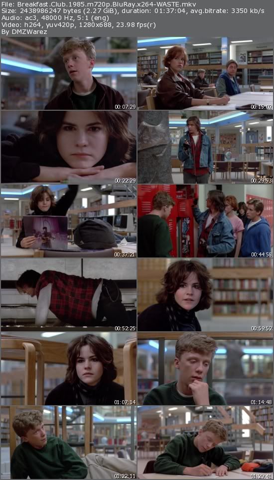 Breakfast Club (1985) m720p BluRay x264-WASTE Breakfast Club (1985) m720p BluRay x264-WASTE