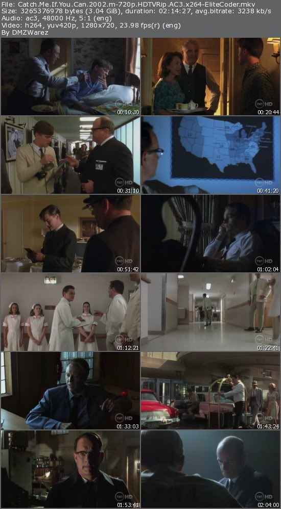 Catch Me If You Can (2002) m-720p HDTVRip AC3 x264-EliteCoder Catch Me If You Can (2002) m-720p HDTVRip AC3 x264-EliteCoder