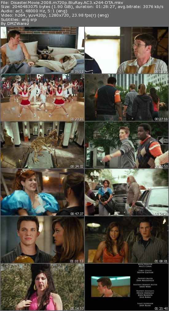 Disaster Movie (2008) m720p BluRay AC3 x264-DTA Disaster Movie (2008) m720p BluRay AC3 x264-DTA