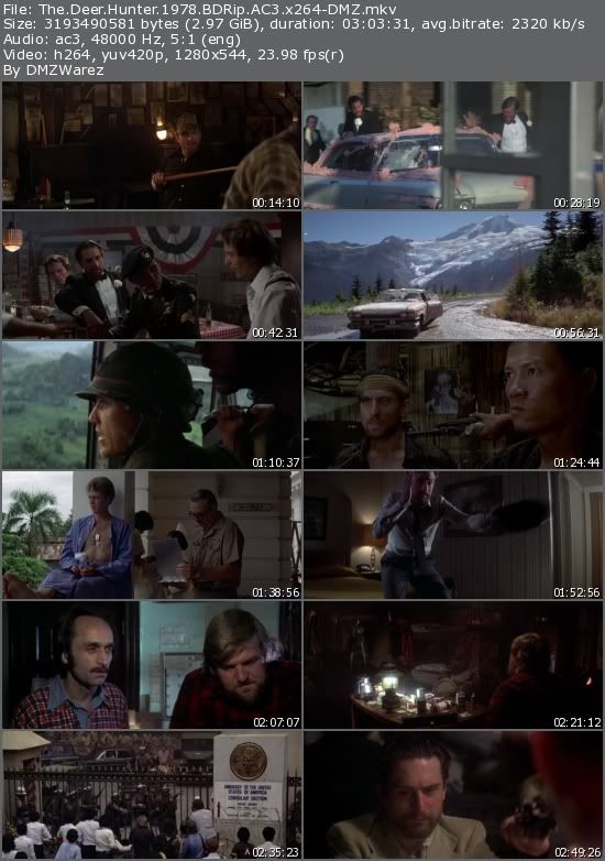 The Deer Hunter (1978) BDRip AC3 x264-DMZ The Deer Hunter (1978) BDRip AC3 x264-DMZ