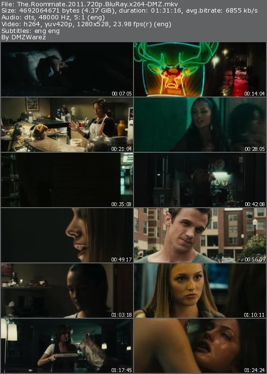 The Roommate (2011) 720p BluRay x264-DMZ The Roommate (2011) 720p BluRay x264-DMZ
