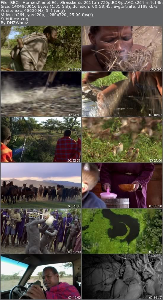 BBC - Human Planet E6 - Grasslands (2011) m-720p BDRip AAC x264-m4c14k BBC - Human Planet E6 - Grasslands (2011) m-720p BDRip AAC x264-m4c14k