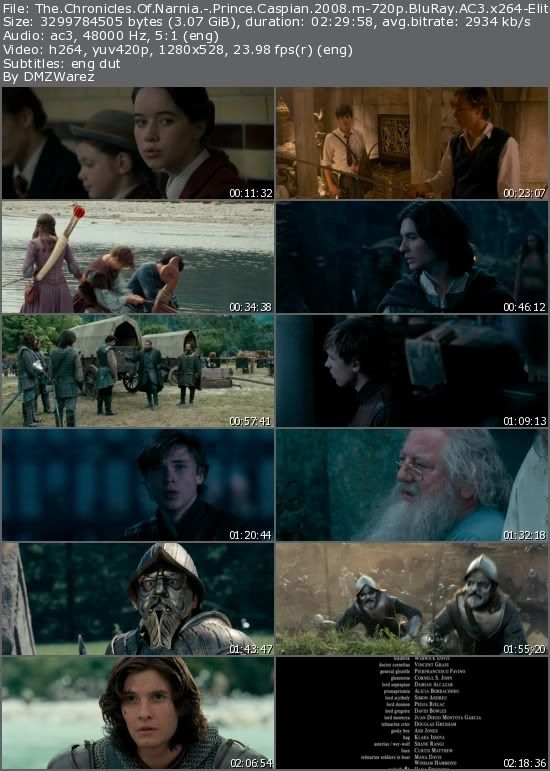 The Chronicles Of Narnia: Prince Caspian (2008) m-720p BluRay AC3 x264-EliteCoder The Chronicles Of Narnia: Prince Caspian (2008) m-720p BluRay AC3 x264-EliteCoder