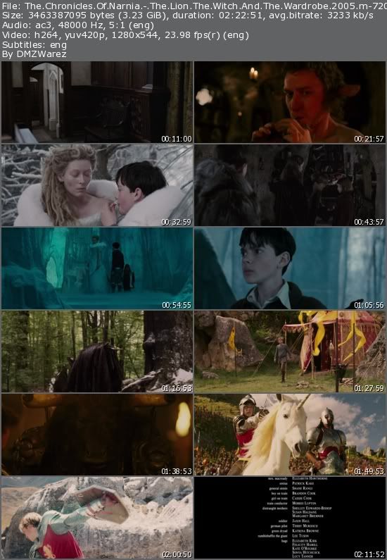 The Chronicles Of Narnia: The Lion, The Witch And The Wardrobe (2005) m-720p BluRay AC3 x264-EliteCo The Chronicles Of Narnia: The Lion, The Witch And The Wardrobe (2005) m-720p BluRay AC3 x264-EliteCo
