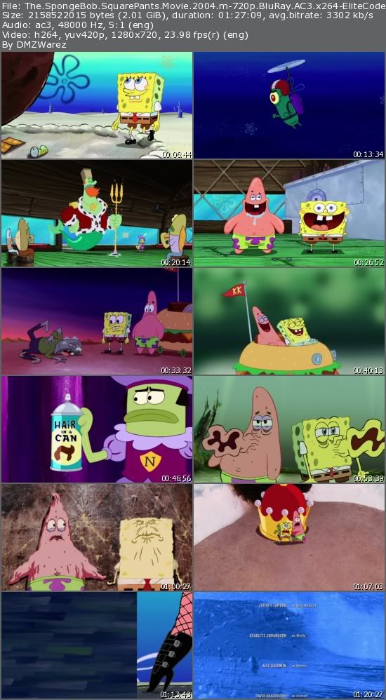 The SpongeBob SquarePants Movie (2004) m-720p BluRay AC3 x264-EliteCoder The SpongeBob SquarePants Movie (2004) m-720p BluRay AC3 x264-EliteCoder