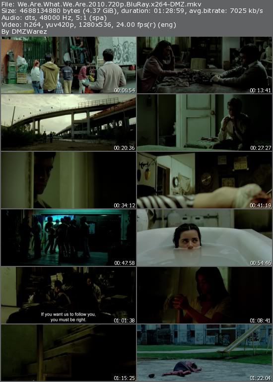 We Are What We Are (2010) 720p BluRay x264-DMZ We Are What We Are (2010) 720p BluRay x264-DMZ