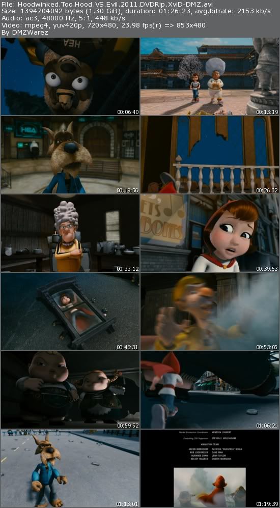 Hoodwinked Too! Hood VS Evil (2011) DVDRip XviD-DMZ Hoodwinked Too! Hood VS Evil (2011) DVDRip XviD-DMZ