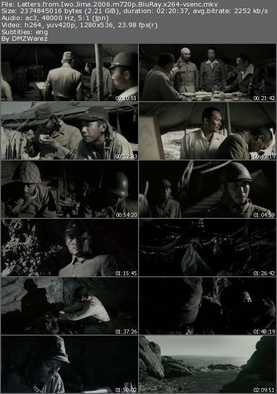 Letters from Iwo Jima (2006) m720p BluRay x264-vsenc Letters from Iwo Jima (2006) m720p BluRay x264-vsenc