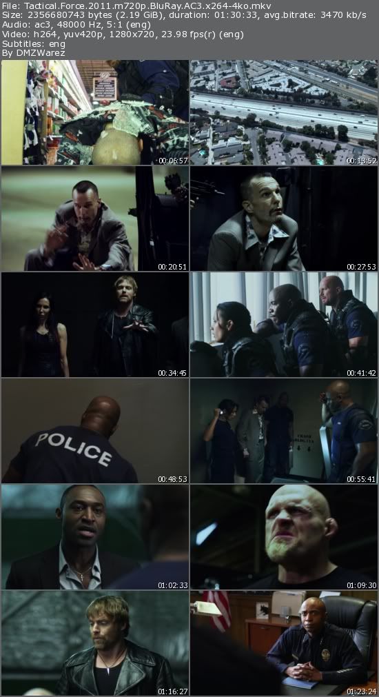 Tactical Force (2011) m720p BluRay AC3 x264-4ko Tactical Force (2011) m720p BluRay AC3 x264-4ko